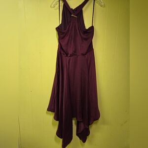 Elegant Purple Women's Dress